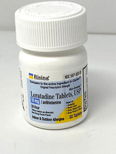 Rising Allergy Relief - Loratadine Tablets 10mg - Antihistamine, 30tabs EXP 2025