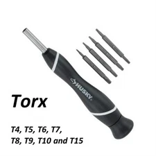 NEW - Husky 8-In-1 Torx Screwdriver Set 74502 - T10 T15 T8 T7 T6 T5 T4
