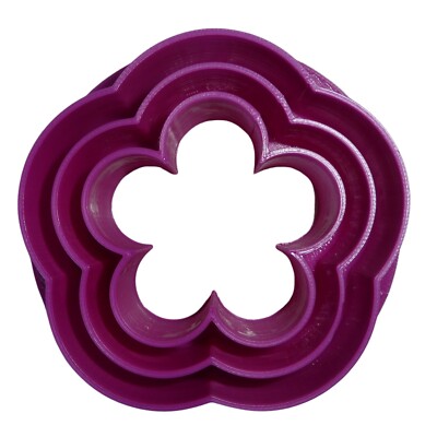 MINI SIZE FLOWER CONCHA COOKIE CUTTER MEXICAN SWEET BREAD STAMP USA MADE PR4981