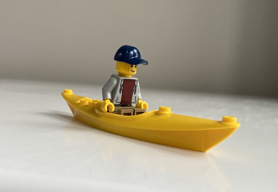 LEGO CITY Kayak Adventure 60240 with Instructions. No Box