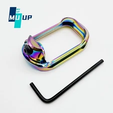Flared Magwell Pro Fits For Glock Gen 3/4 G19/23/32/38 Aluminum Rainbow