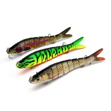 3PCS Artificial Fishing Lures Kit Hard Fishing Lure Jigging Bait Spoon Hooks