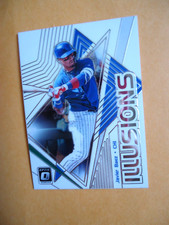 Javier Baez - 2019 Panini Illusions Optic Baseball card #OL -7 - Chicago Cubs