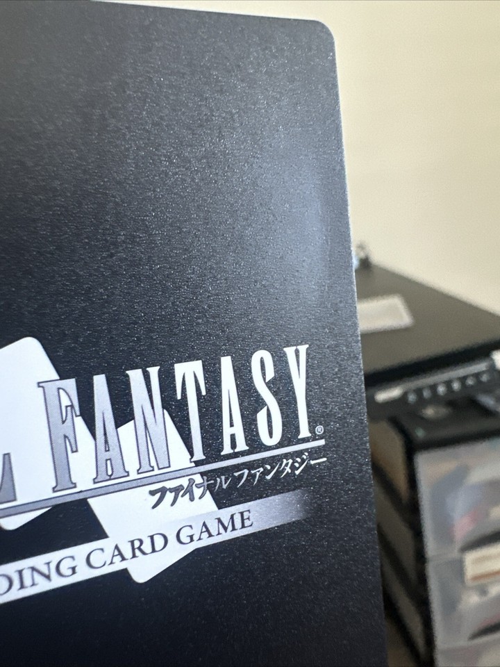 Final Fantasy TCG Tifa Noir Foil Full Art Promo 11071L Played eBay