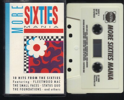 More Sixties Mania Hits 60s Status Quo Fleetwood Mac Small Faces MC Kassette 059