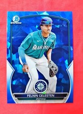 2023 Bowman Chrome Sapphire Felnin Celesten RC Image Variation BCP-156