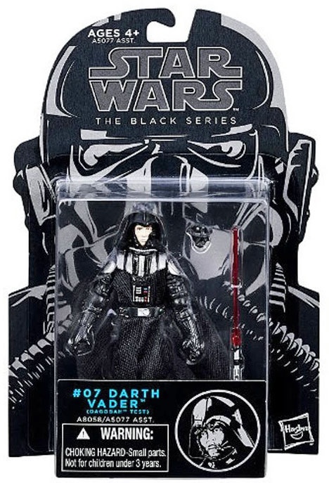 STAR WARS THE BLACK SERIES DARTH VADER DAGOBAH TEST 3.75 INCH