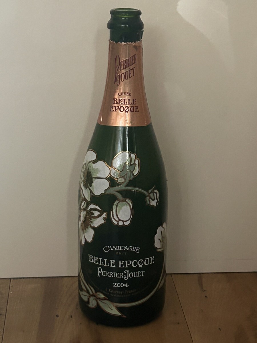 2004 Perrier Jouet Belle Epoque Hand Painted Champagne Empty