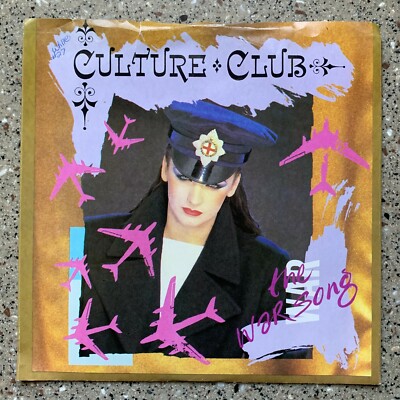 Culture Club The War Song 7" 45 RPM Vinyl Record Boy George 80s Pop | eBay