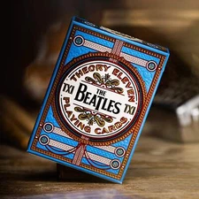 The Beatles (Blue) Playing Cards by Theory11