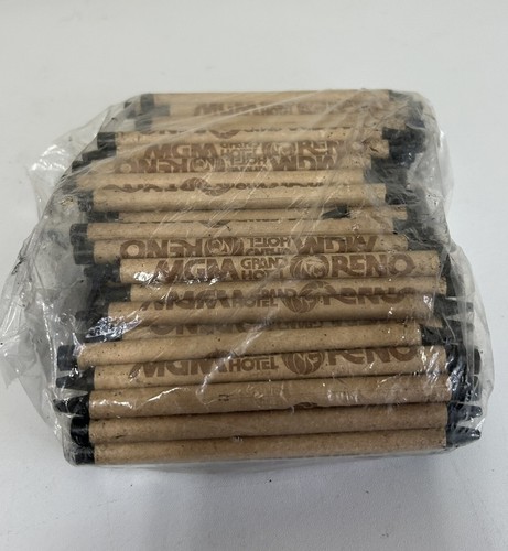 Vintage MGM GRAND Casino Reno Nevada KENO Crayon Lot Unused NOS Black - Picture 5 of 6
