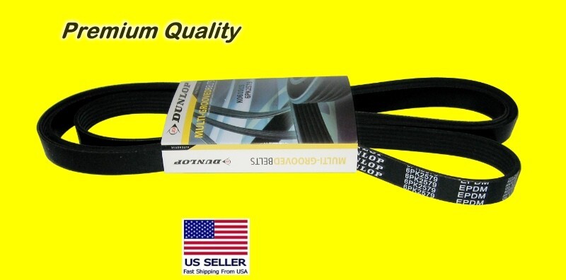 DUNLOP K061015 / 6PK2579 Drive Belt for Dodge Journey Jeep