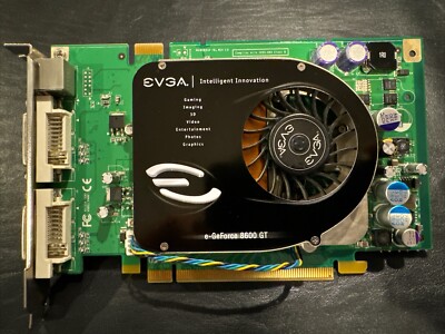 EVGA NVIDIA GeForce 8600 GT (256P2N751TR) 256MB GDDR3 SDRAM PCI Express x16...
