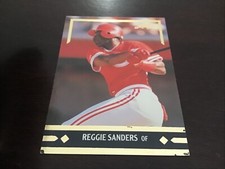 REGGIE SANDERS  Oddball Insert & Regular issue Baseball REDS YOU CHOOSE