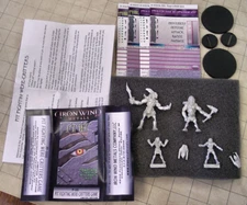 Iron Wind Metals Pit Fighting Were-Critters Game + 28mm Metal Miniatures MINT