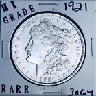 1921 MORGAN SILVER DOLLAR HI GRADE GENUINE U.S. MINT RARE COIN 3064