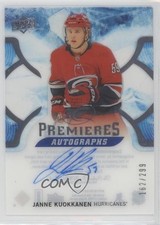 2017-18 Ice Premieres 2018-19 Upper Deck Update 162/299 Janne Kuokkanen Auto 7ci