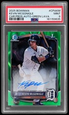 Kevin Mcgonigle Bowman 2025 Green Lava Refractor Auto