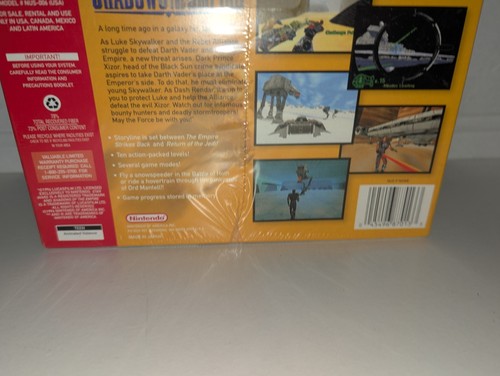 NEW Star Wars: Shadows of the Empire NEW SEALED - ORIGINAL PRICE TAG - HANG TABS - Picture 15 of 21