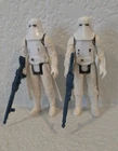 Vintage Empire Strikes Back action figures - Hoth Stormtroopers - 2 total