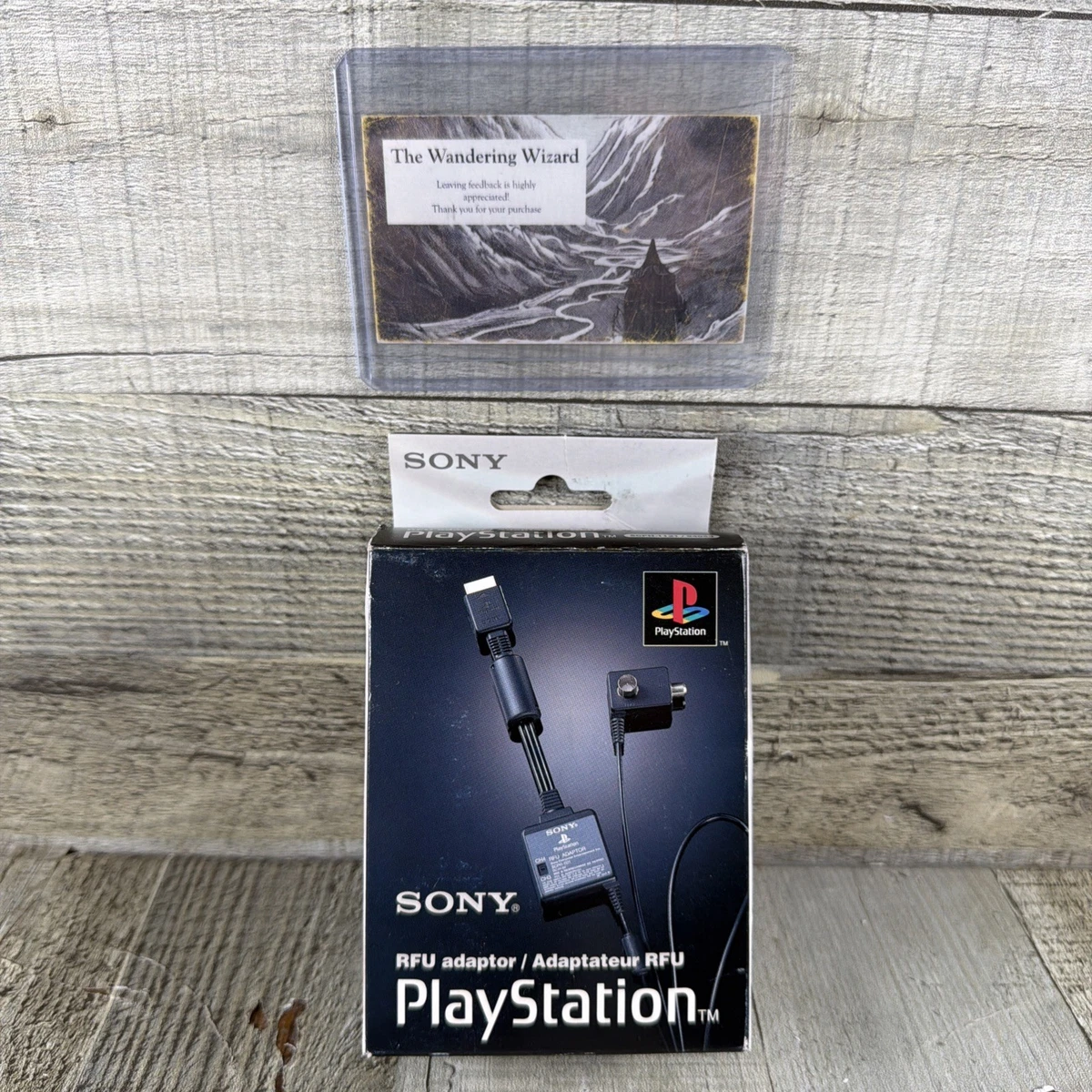 Nuevo Adaptador RFU Sony Original PS1 PlayStation 1 CIB Completo En Caja SCPH-1121