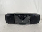 RCA Boombox AM/FM Stereo Cassette Player Recorder Portable RP-7824A Tested Works