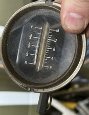 Antique Aircraft Flight Instrument Gauge