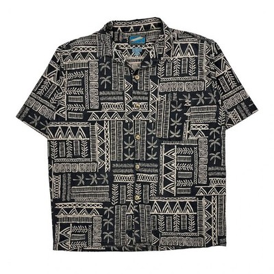 Pineapple Connection Hawaiihemd - XL schwarz Baumwolle