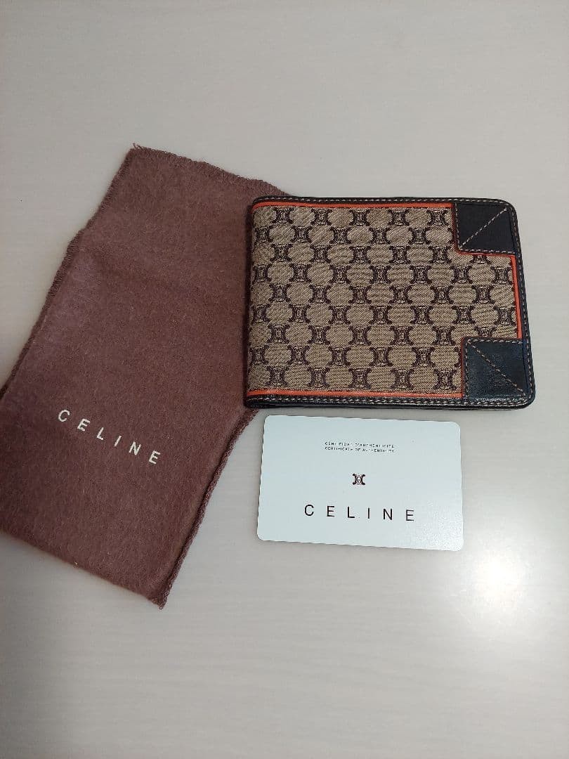 CELINE Folded Wallet Macadam Pattern Excellent Co… - image 4