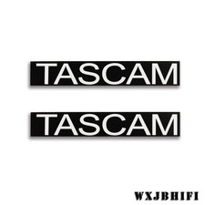 TASCAM BR-20 Tape Deck Custom Aluminum logo Badge 53.8mm 2.12" X8.8mm 0.34" 