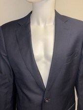 Elegant Suitsupply Navy Blazer In Super 110 Vitale Barberis 54 IT 44 US