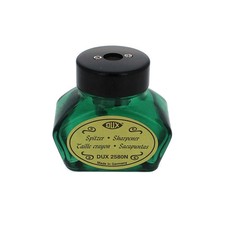 DUX #2580 Glass Inkwell Pencil Sharpener, Green