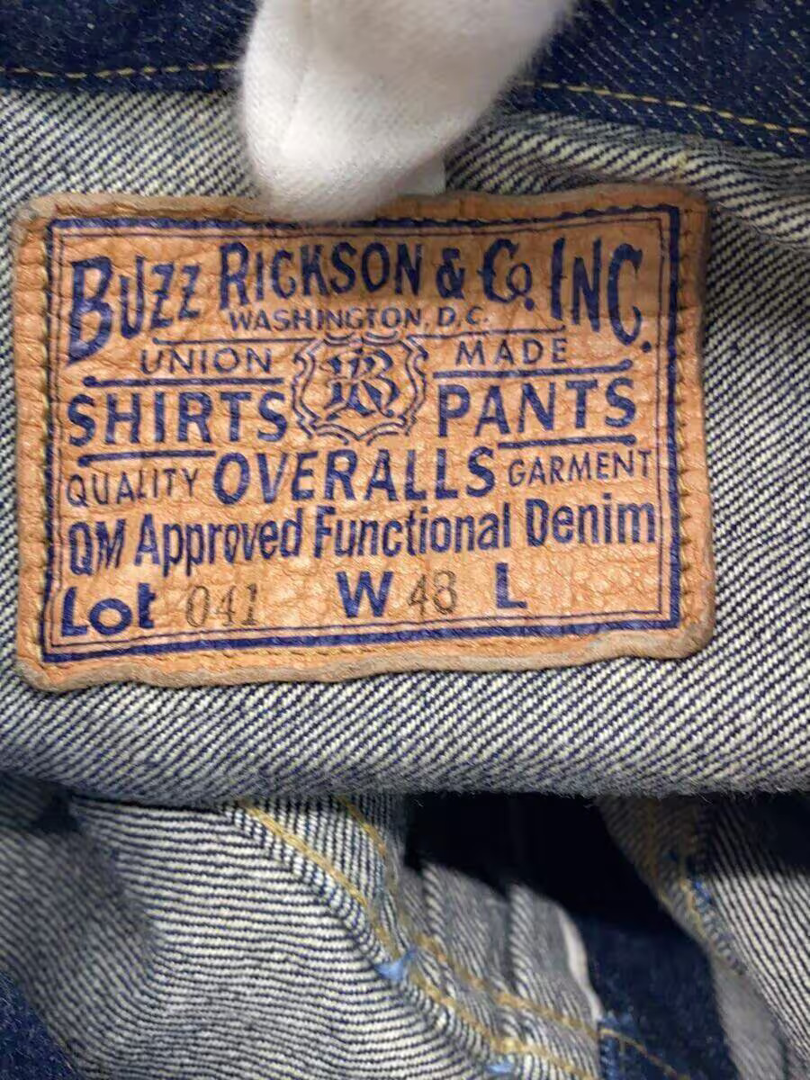 Buzz Rickson s War Model Denim Jacket Split T 48 … - image 3