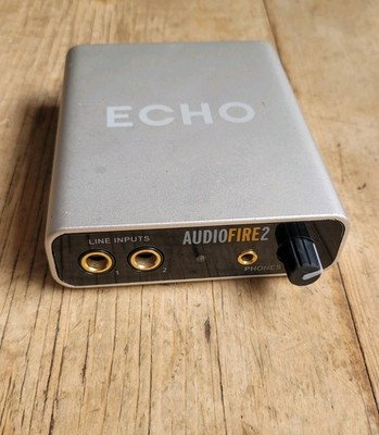 ECHO AUDIOFIRE 2 in 2 out Firewire Audio Interface Portable Pro Grade AD/DA Conv
