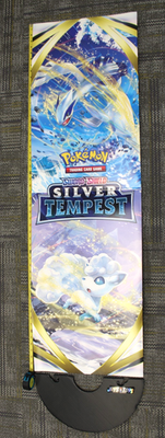 Pokemon TCG Sword & Shield Silver Tempest 54 Inch Totem Display