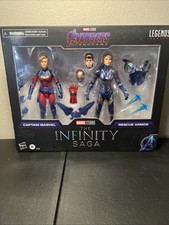 Marvel Legends Avengers Endgame Captain Marvel Rescue Armor 2 Pack Infinity Saga