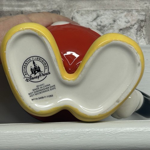 Disney Parks Ceramic Mickey Mouse Body Parts Pants Coffee Mug Original - Picture 13 of 18
