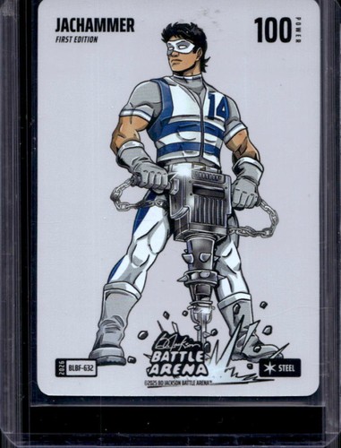 2026 Bo Jackson Battle Arena Griffey JacHammer Blizzard Battlefoil #BLBF-632