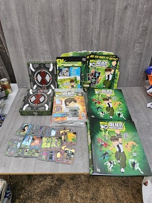 Ben 10 Alien Adventures Magazine Collection Binders Cards Bundle Vintage sealed