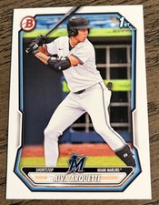 2026 Bowman • Aiva Arquette 1st Bowman Prospect Base #BP-40 • Miami Marlins