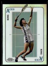 2021 Topps Chrome Tennis Aces Refractor #ACE-3 Billie Jean King