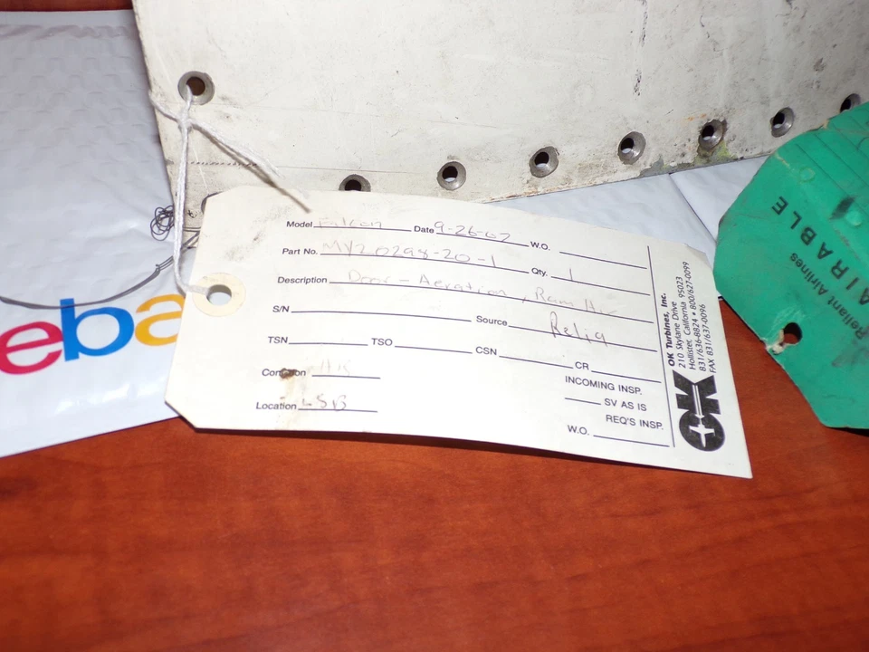 达索猎鹰 Ram 气门 MY20298-20-1 — 第 2/4 张图片