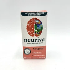 Neuriva Original Brain Supplement Naturally Sourced Ingredients (50 CAPSULES)