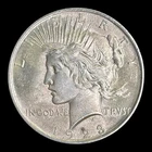 1922 Peace Silver Dollar, BU