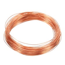 Soft Copper Wire, 26Gauge/0.4mm Diameter 15m/49.2ft Spool Craft Wire