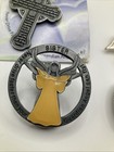 Mixed Lot Of 4 Christian Religious Angel Cross Visor Clips — photo 3