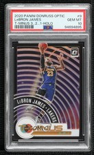 2020 Donruss Optic T-Minus 3 2 1 Holo Prizm LeBron James #9 PSA 10 GEM MT 0nr3