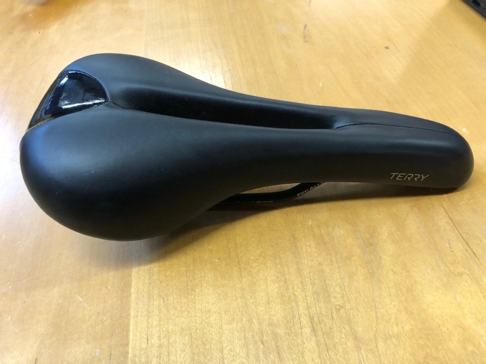 Gel Terry Fly Cromoly, asiento de sillín de bicicleta de turismo para hombre, cómodo corte central Foto 4 de 4