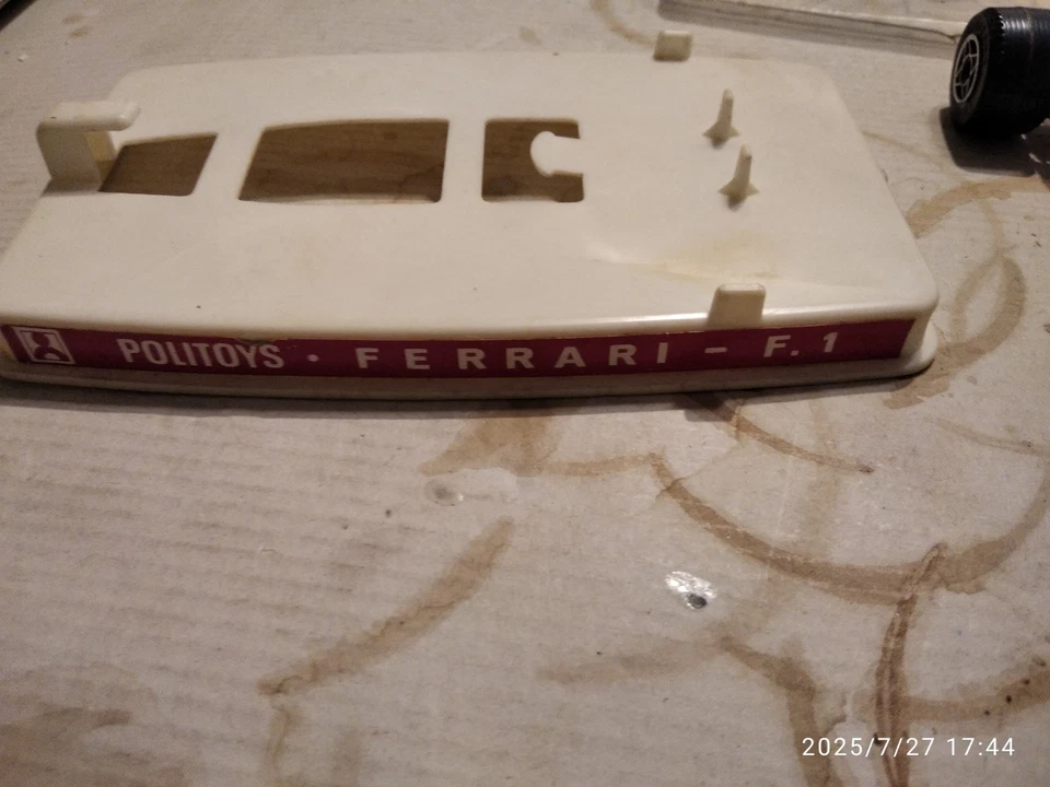 POLITOYS 1/32- FERRARI F.1- CON TECA- PERFETTA - Immagine 3 di 4