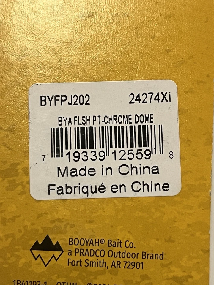 Booyah Flash Point Jerkbait - Domo cromado Foto 4 de 4